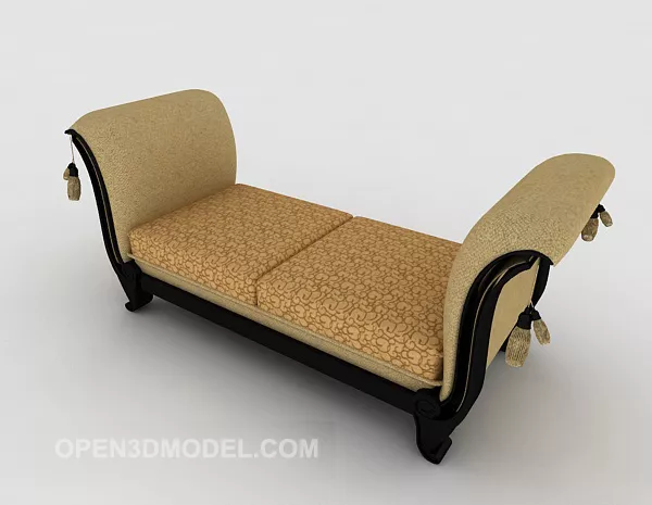 European Common Home Lounge Chair 3d model European Common Home Lounge Chair 3d model