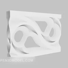 European Carving Component 3d model
