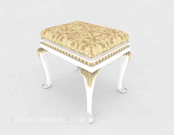 European Dresser Classic 3d model European Dresser Classic 3d model