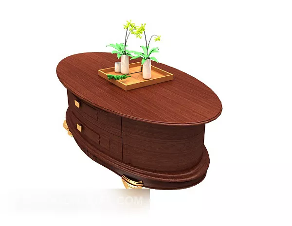 Locker Six Drawers 3d model