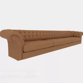 European Family Multi-seaters Sofa 3d model