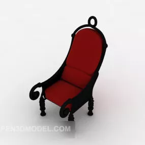 European Home Chair 3d model