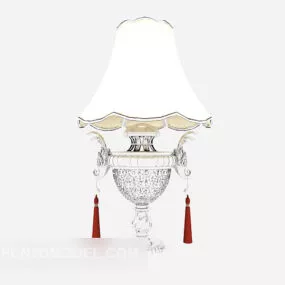 European Fine Bedside Lamp 3d model