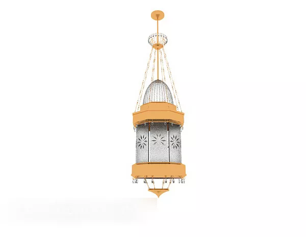 European Fine Craft Chandelier 3d model European Fine Craft Chandelier 3d model
