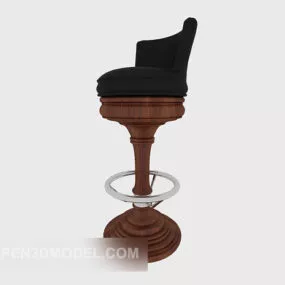 European Fine High Chair 3d model