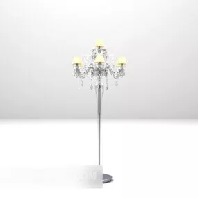 European Furniture Floor Lamp 3d model