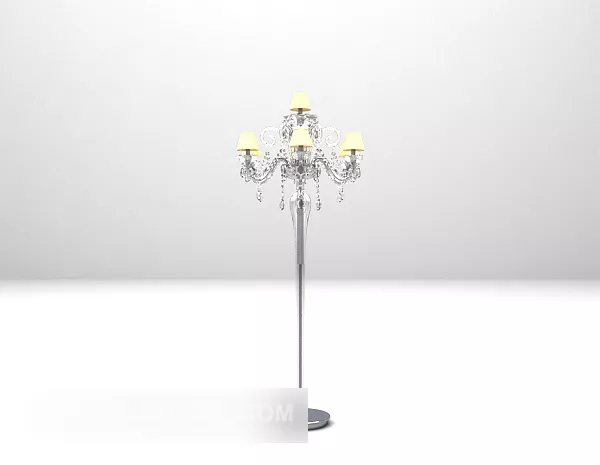 European Furniture Floor Lamp 3d model European Furniture Floor Lamp 3d model