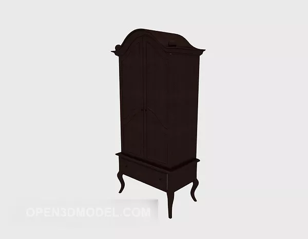 Japanese Simple Wardrobe 3d model