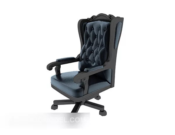 European High-end Boss Chair 3d model European High-end Boss Chair 3d model