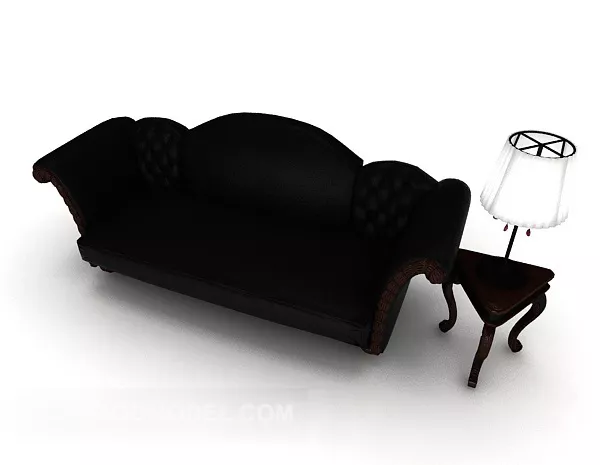 European High-end Leather Sofa Design 3d model European High-end Leather Sofa Design 3d model
