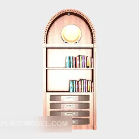 European Home Bookcase 3d model