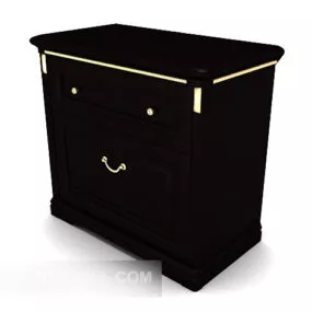 European Home Clothes Box 3d model
