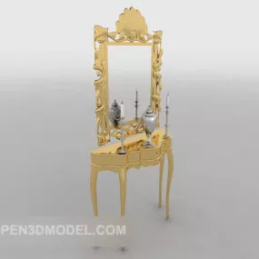 European Home Dresser 3d model