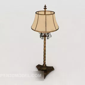 European Home Floor Lamp 3d model
