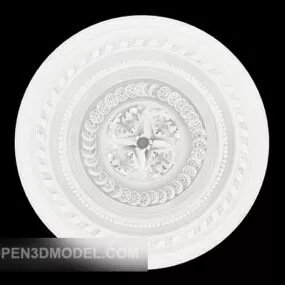 European Home Light Plate 3d model