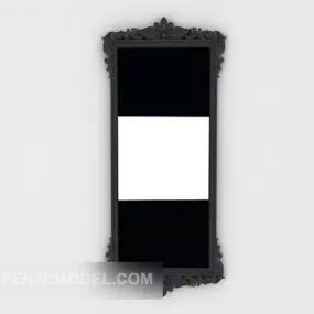 European Home Retro Mirror 3d model
