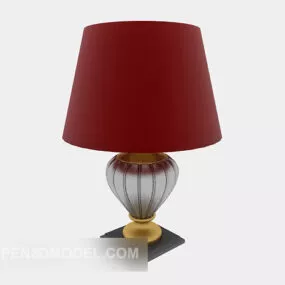 European Home Simple Table Lamp 3d model