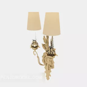 European Home Simple Wall Lamp 3d model
