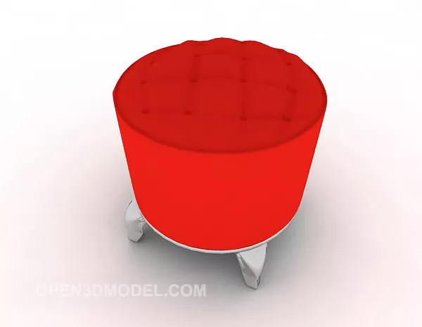 Cage Stool Table 3d model