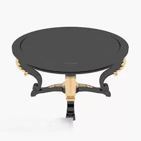 European Lace Coffee Table 3d model