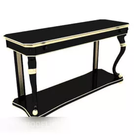 European Lace Table 3d model