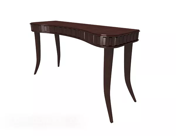 European Lacquer Edge Table 3d model European Lacquer Edge Table 3d model