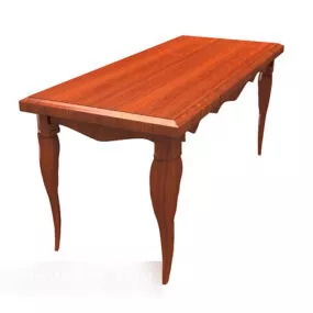 European Lacquer Table 3d model