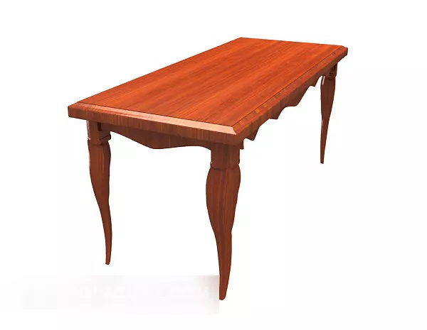European Lacquer Table 3d model European Lacquer Table 3d model