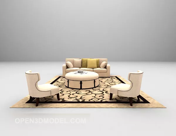 Traffic Light Dual System 3d model