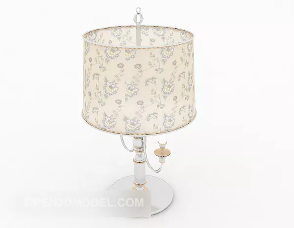 European Living Room Table Lamp 3d model European Living Room Table Lamp 3d model