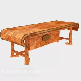 European Log Table 3d model