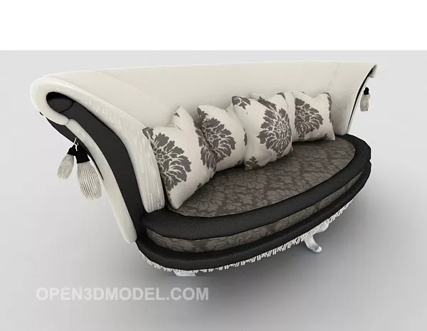 European Luxury Multi-seaters Sofa 3d model European Luxury Multi-seaters Sofa 3d model