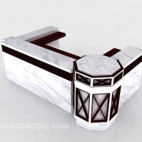European Minimalist Class Platform 3d model