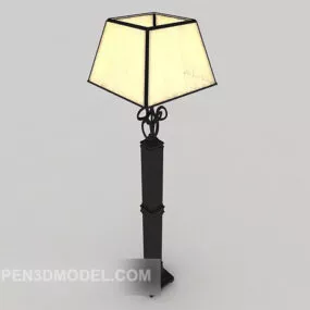 European Minimalist Floor Lamp 3d model