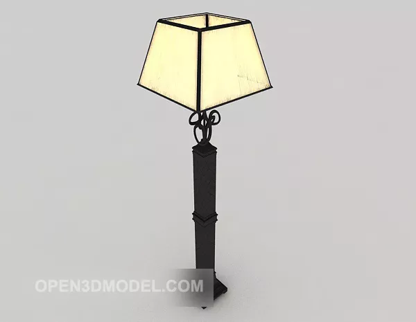 European Minimalist Floor Lamp 3d model European Minimalist Floor Lamp 3d model