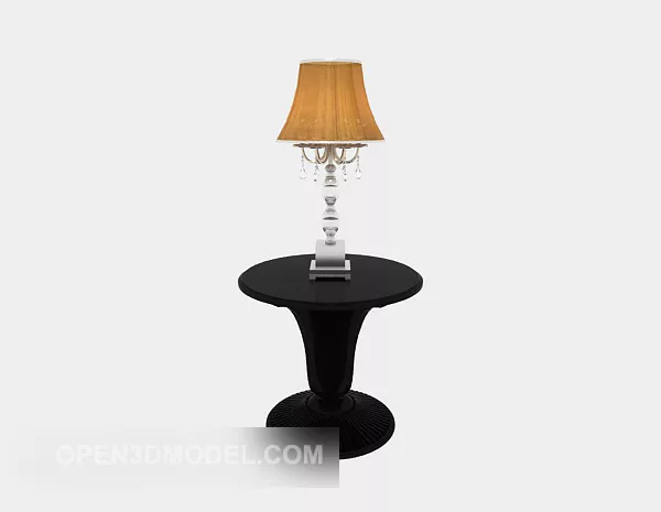 European Minimalist Side Table 3d model European Minimalist Side Table 3d model