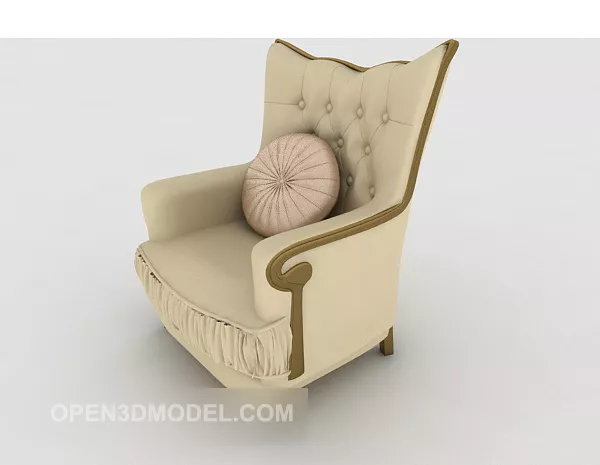 European Minimalist Sofa Chair 3d model European Minimalist Sofa Chair 3d model