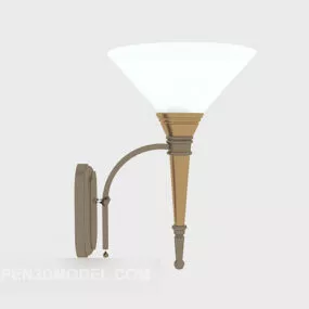 European Minimalist Wall Lamp 3d model