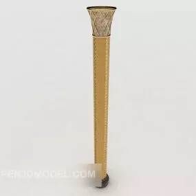 European Pattern Column 3d model