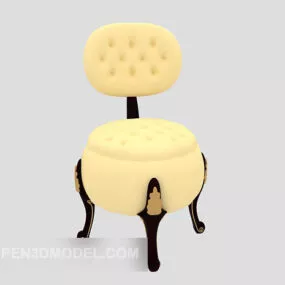 European Personality Home Chair 3d model