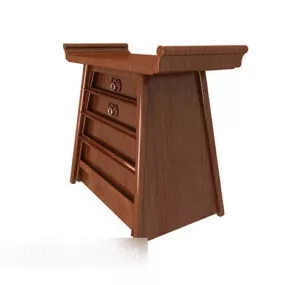 European Personality Side Cabinet 3d model