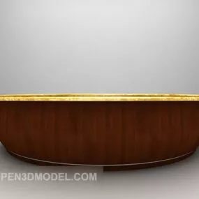 European Stool Furniture 3d model