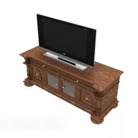 European Retro Tv Cabinet 3d model