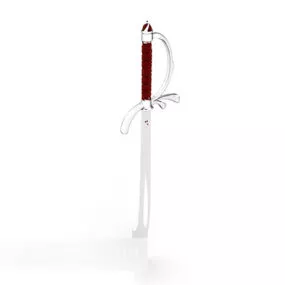 European Retro Short Sword 3d model