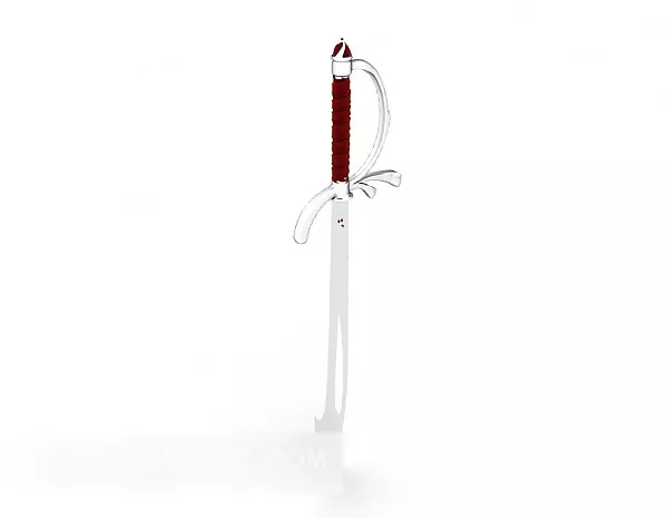 One Handed Sword Ancient Weapon 3d model