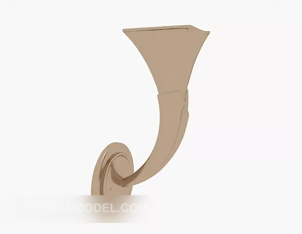 European Retro Style Wall Lamp 3d model European Retro Style Wall Lamp 3d model