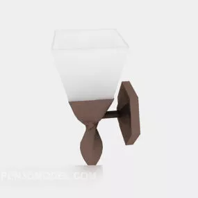 European Retro Wall Lamp 3d model