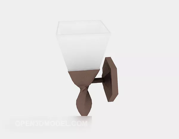 European Retro Wall Lamp 3d model European Retro Wall Lamp 3d model