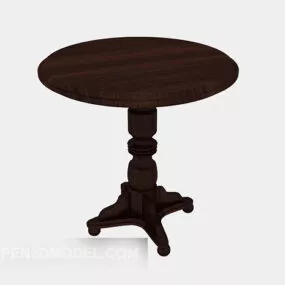 European Side Table 3d model