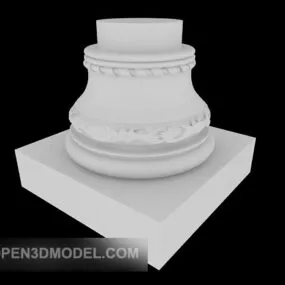 European Building Components Design 3d model